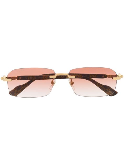 sonnenbrille ohne rahmen gucci|Gucci brillen sale.